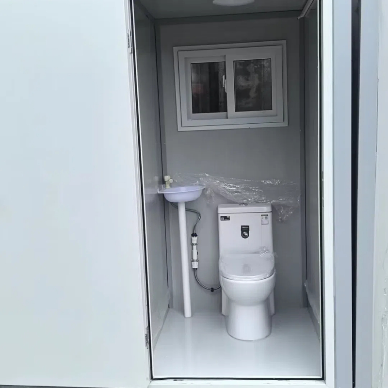 Professional Customized Movable Portable Restroom Container House with Toilet and Shower