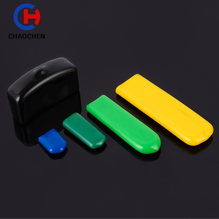Factory Supply Blue Plastic PVC Handle Grip for Ball Valve Lever Handle Durable Rectangular End Cap Sleeve for Tools