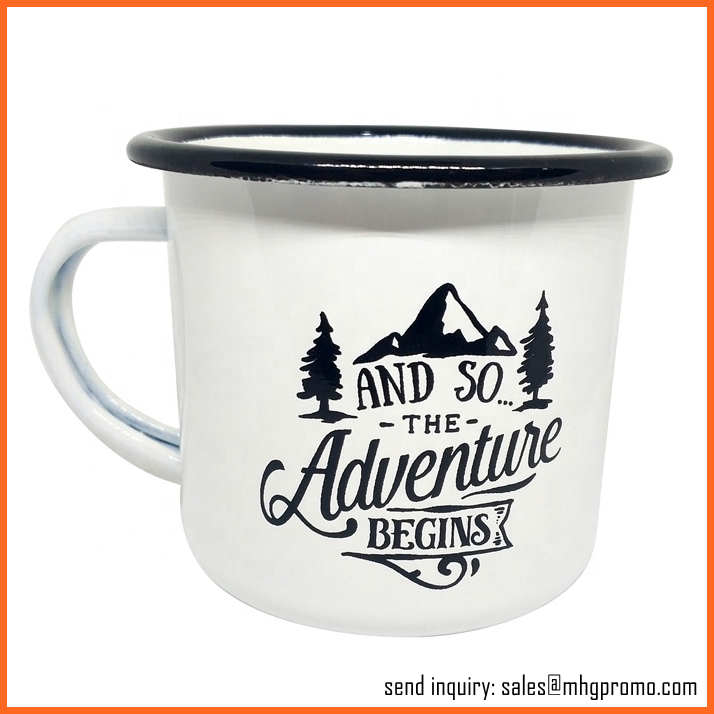 Good Quality FDA OEM Design Cookware Enamel Mugs