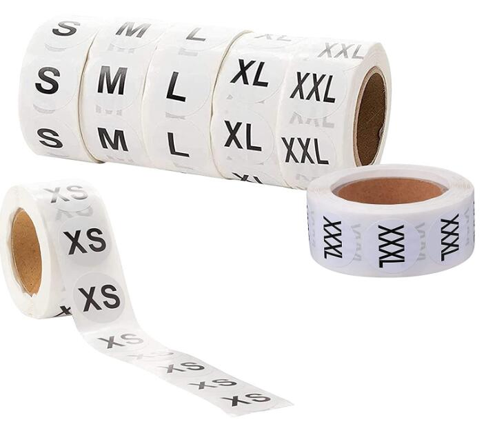 Cloth Self Adhesive Paper Barcode Printer Sticker Printed Label