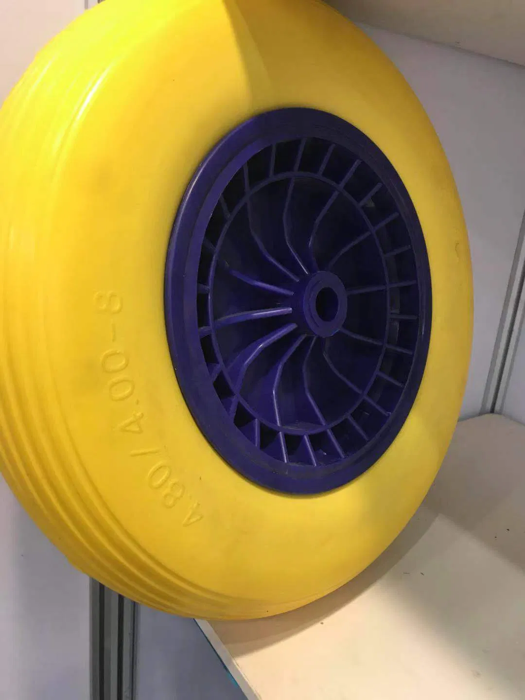 European Model PU Flat Free Wheel