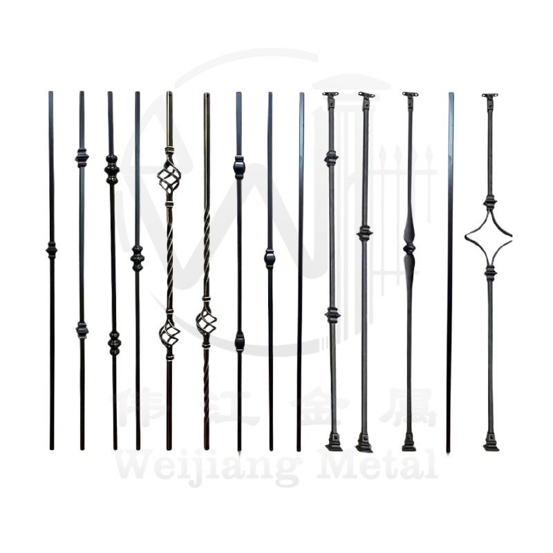 Strong Aluminum Iron Durable Stair Railing Post Staircase Baluster for Safety and Stylish Construction