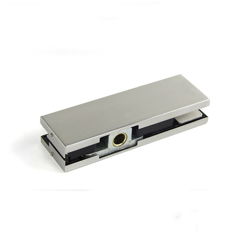 Stainless Steel Cover Aluminum Alloy Body Glass Door Top Patch Fitting