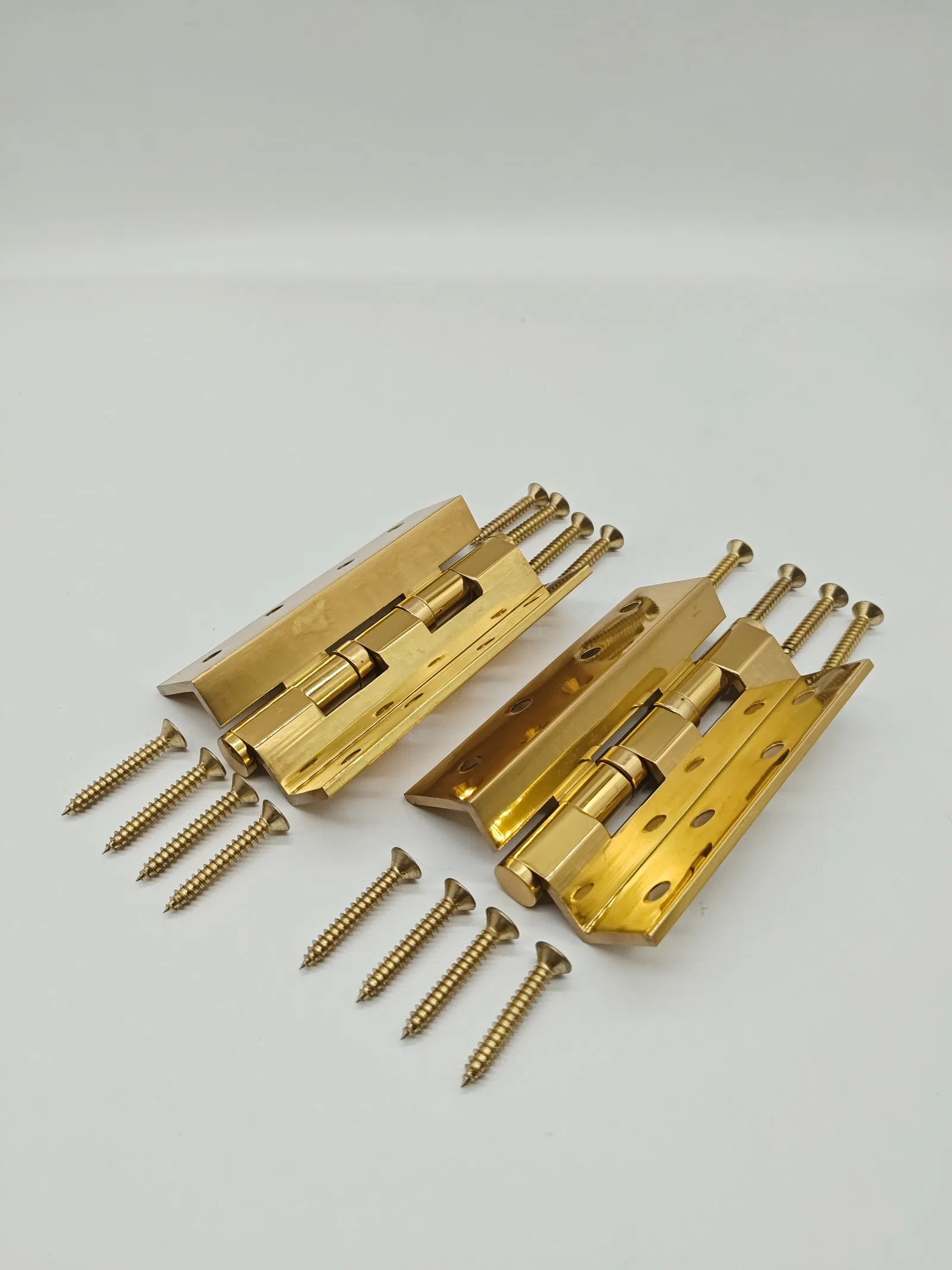 4-Inch Copper Alloy Bending Hinge for Elegant Home Windows
