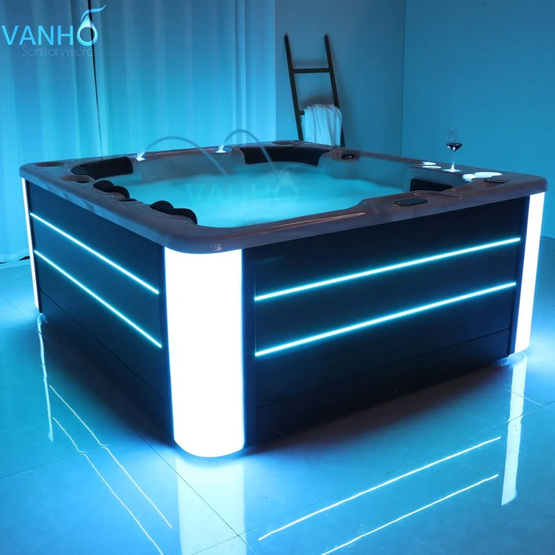 Современный уличный спа-бассейн Vanho с гидромассажем