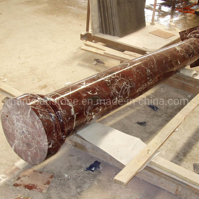 Factory Customized Natural Solid Architectural Natural Marble Column