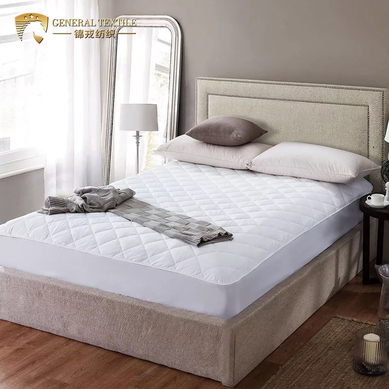 Quilted Synthetic Fiber Hotel Mattress Cover/ Protector for Bedding Linen