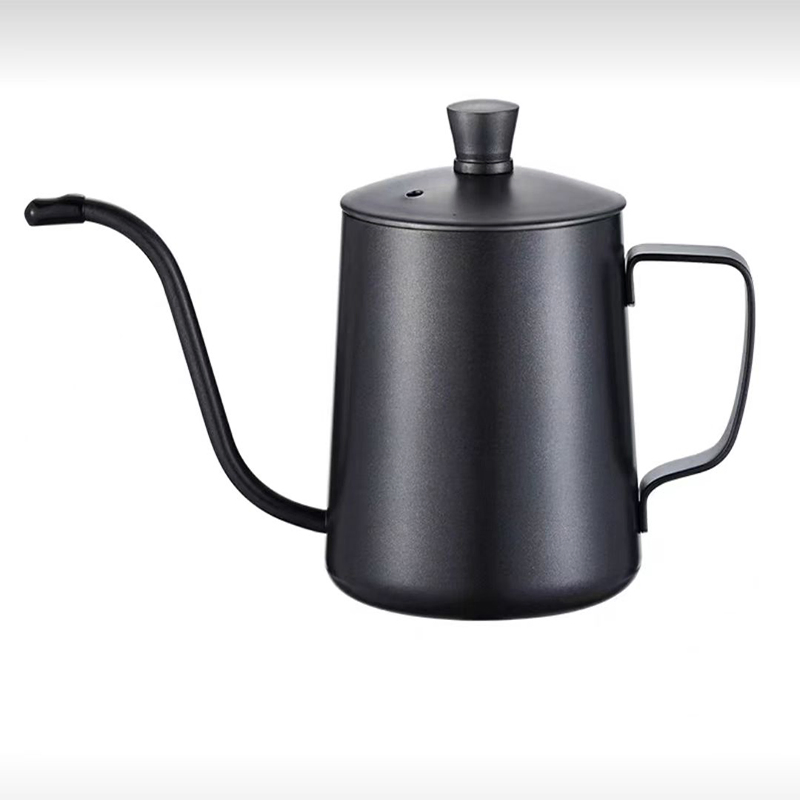 Versatile White 350ml Hand Brewing Kettle for Coffee Enthusiasts