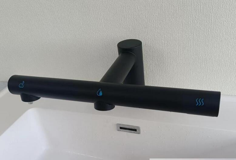 Sanitary Ware 3 In1 Auto Soap Dispenser Hand Dryer Induction Faucet