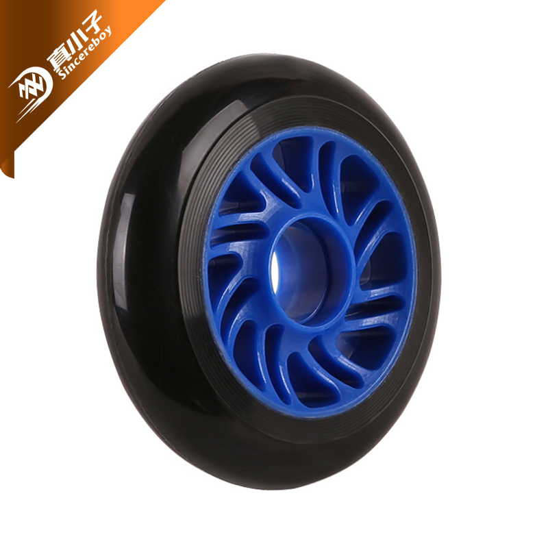 90*24mm Kids Toy Scooter Skateboard Roller Skate PU Pouring Wheel
