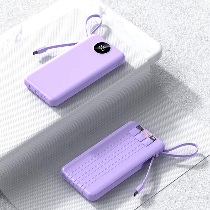 Wholesale Charging Treasure Comes with Cable 20000 Ma Large Capacity