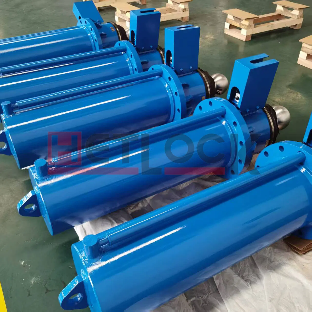 Гидравлический цилиндр двойного действия для горнодобывающей техники