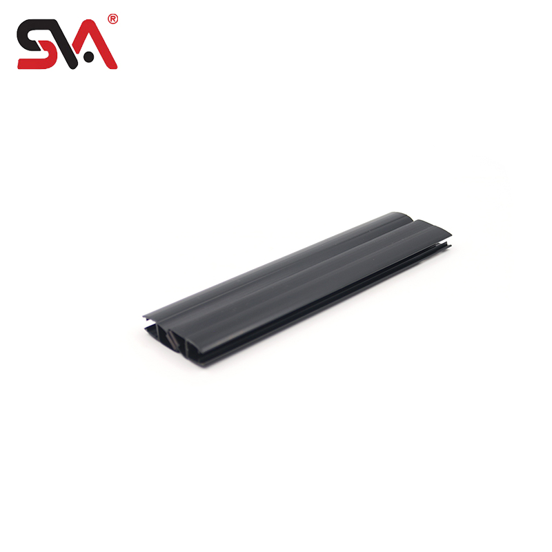 Black Best-Selling Home Bathroom Glass Door Automatic Closing Waterproof Magnetic Strip