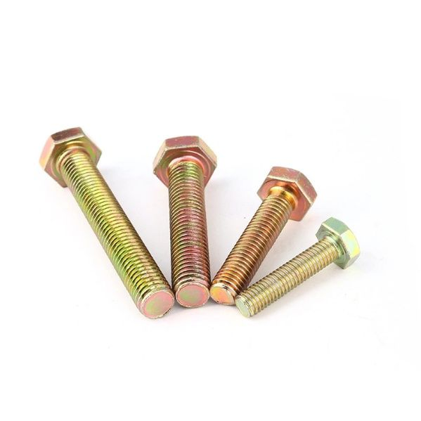 Carbon Steel Hexagon Bolt High Quality DIN933 Hex Bolts Full Thread