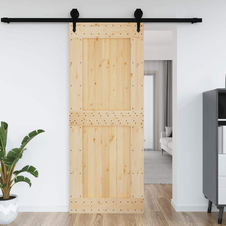 Wholesale Slide Wooden Interior Closet Bedroom Bathroom Wood Ghost Sliding Door Wooden Barn Door