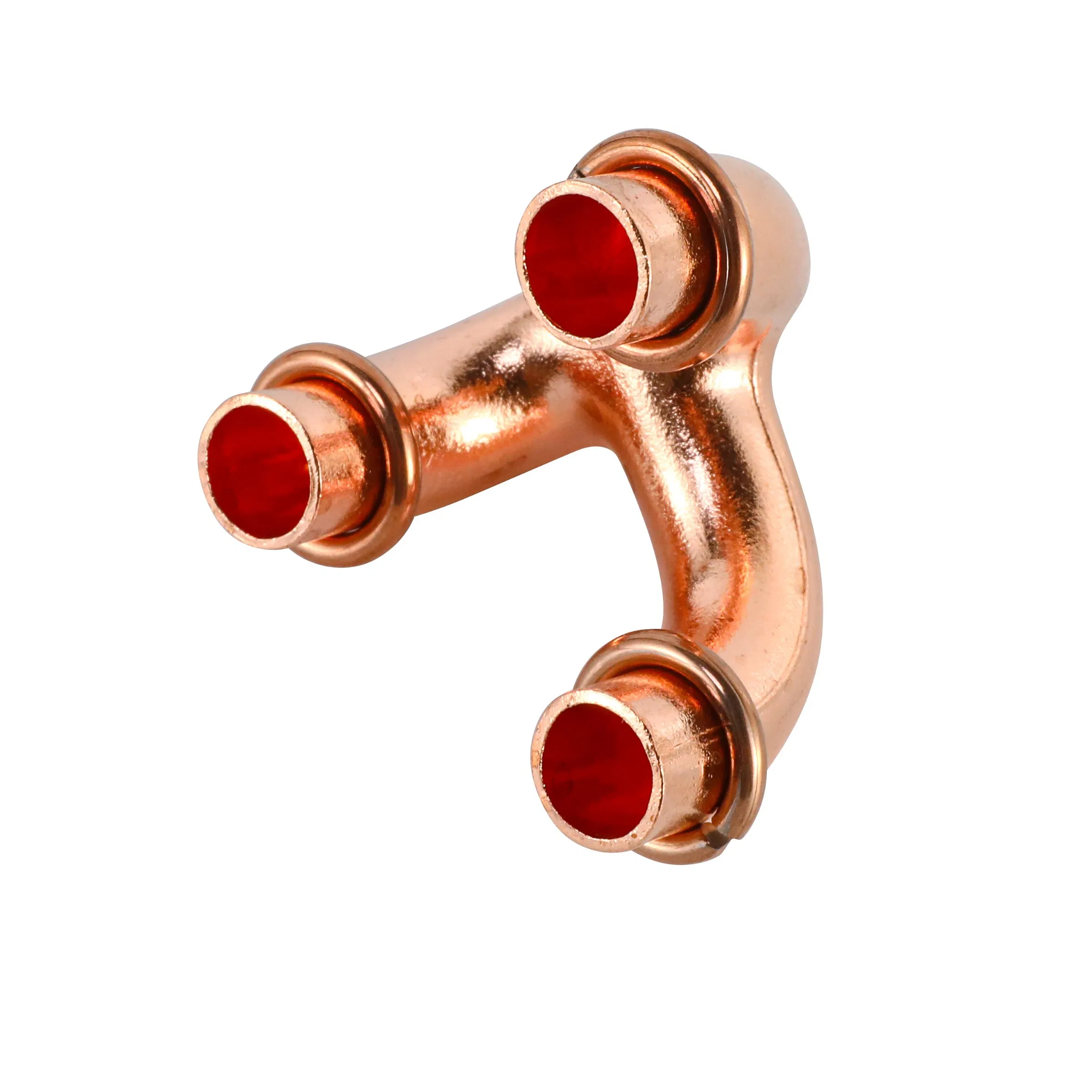 Made in China Pressure-Resistant Copper Fittings for Air Condition Refrigeration HVAC Pipe Fitting