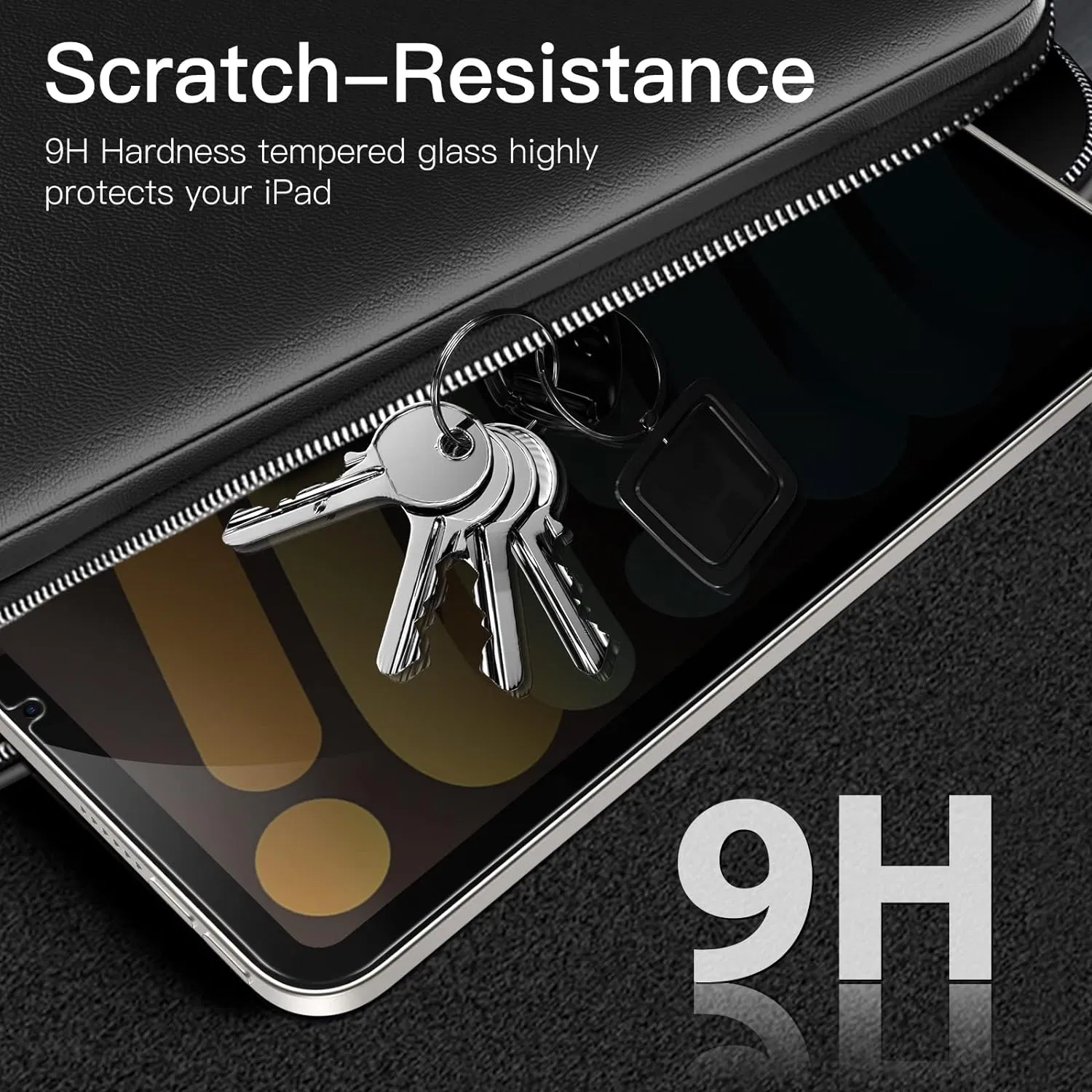 Защитное стекло 9H Privacy для Apple iPad Mini 6 (8.3 дюйма)