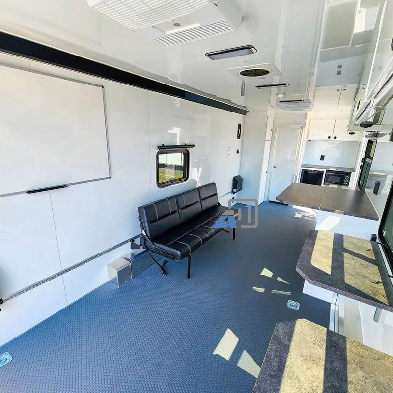 Mobile Office Trailer on Wheels Outdoor Office Truck Tiny Home