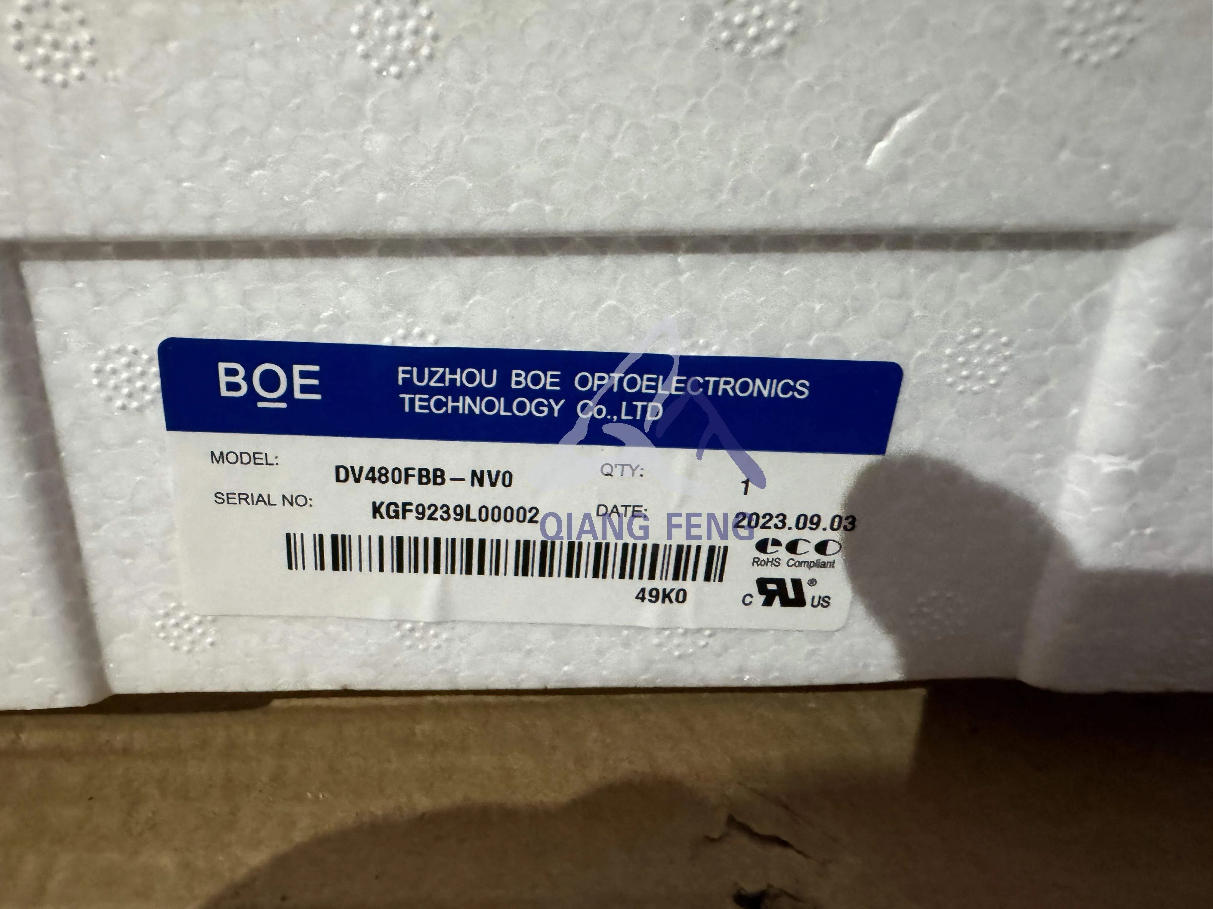 DV480fbb-Nv0 Boe Display 48 Inch Open Cell Replacement LED LCD TV Screen