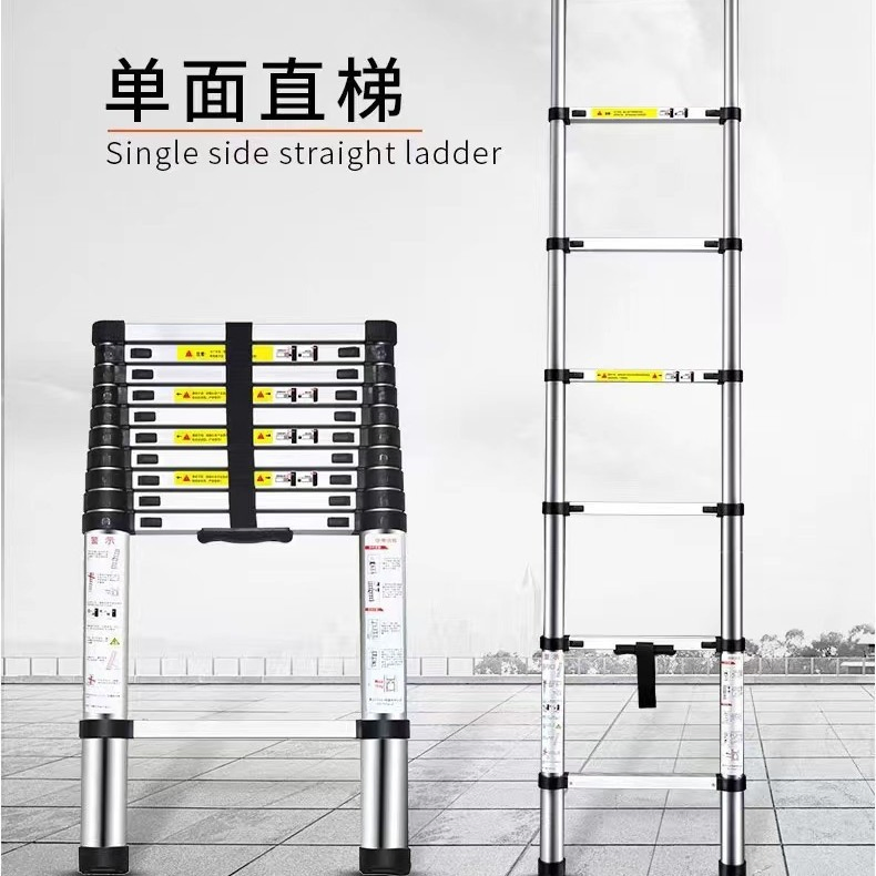 Heavy-Duty Multi-Function Telescopic Aluminum Ladder for All Tasks