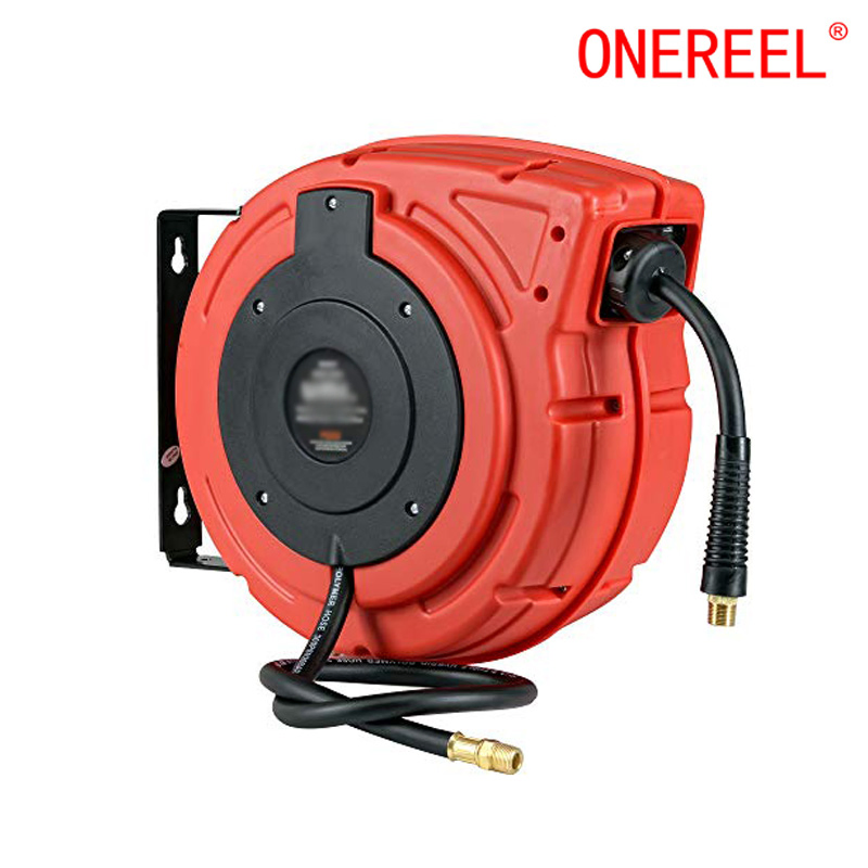 Retractable Auto Electric Hose Wall Mounted Industrial Enclose Cable Reel
