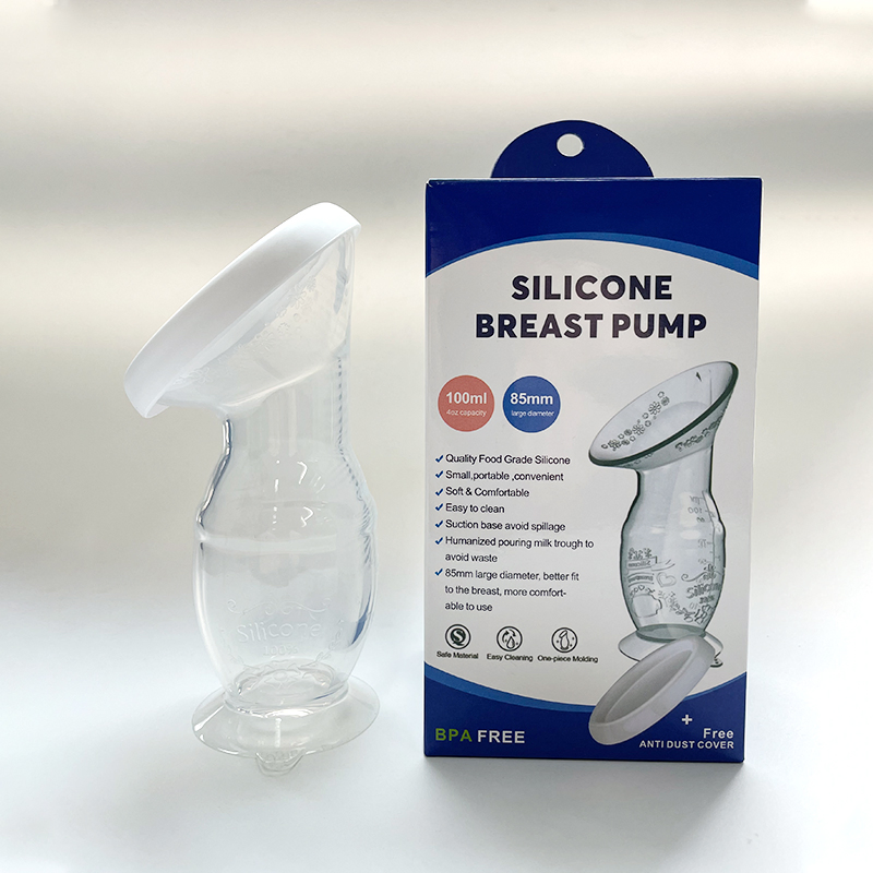 Factory OEM Customization Silicone Breast Milk Saver Manual Pump