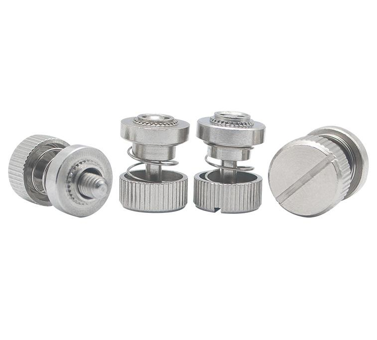 M2.5 M3 M4 M5 M6 Low Profile Knob Spring-Loaded Captive Panel Fastener Screw PF30 PF31 PF32