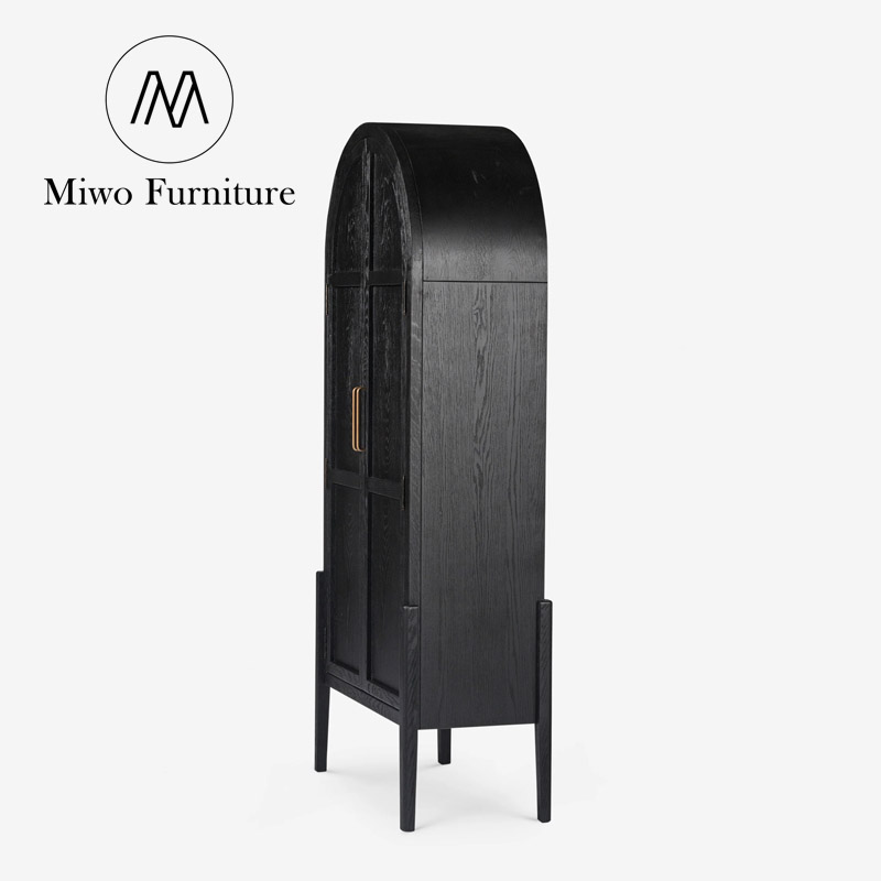 Мебель для библиотеки деревянная черная стеллажи полки на заказ