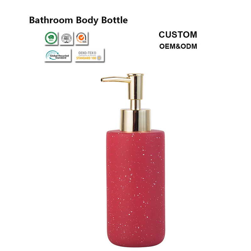 3PCS Durable Porcelain Bathroom Accessories Set for Home Toilet