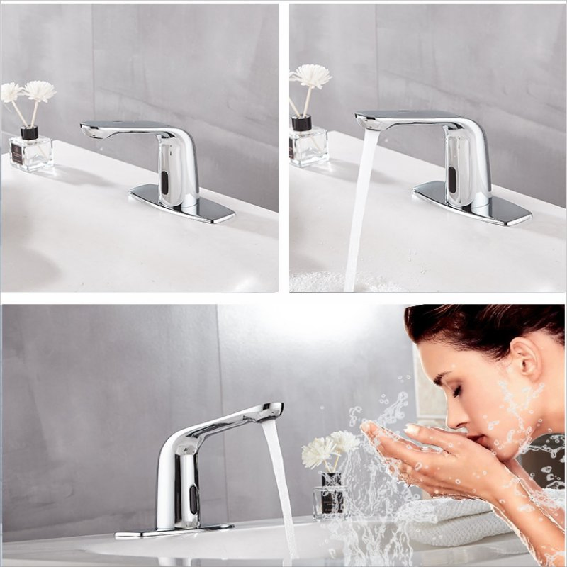 2025 Bathroom Touchless Basin Tap Automatic Sensor Faucet Automatic Tap