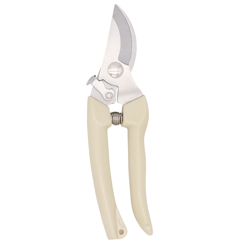 Bonsai Grape Flowers Pruning Shears with Curved Blade and Soft Handle