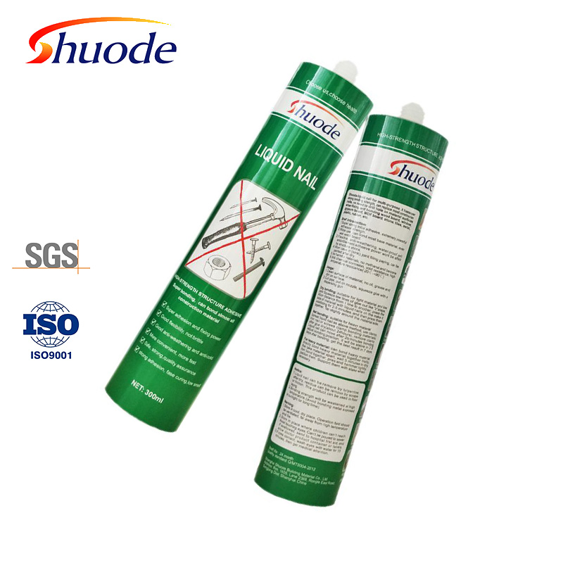 Liquid Nail Glue for Strong and Flexible Construction Bonds