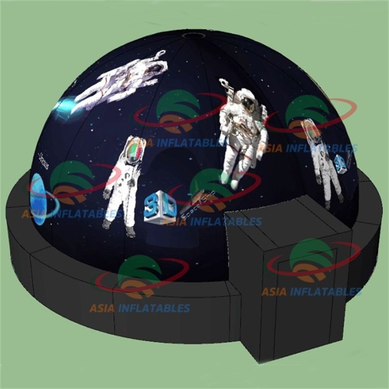 Outdoor Inflatable Projection Dome Tent for Planetarium Laser Shows