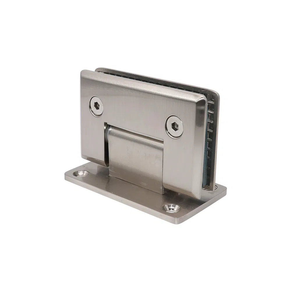 High Precision Right Angle Glass Clamp for Bathroom Glass Door