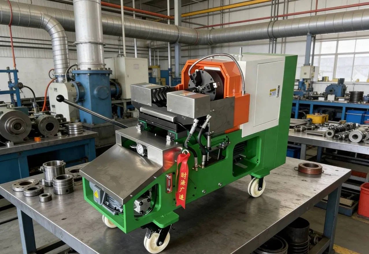 Professional Pipe Threading Machine with 8 7kw Power DN15-65/DN14-100