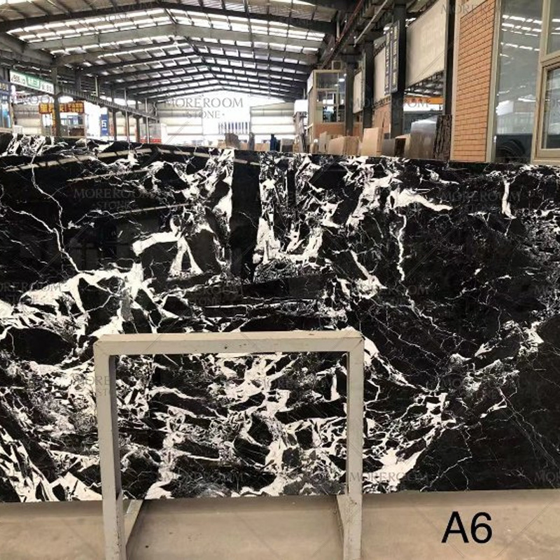 Italy Calacatta Black Onyx Marble Stone Glazed Polished Matt Porcelain Ceramic Slab