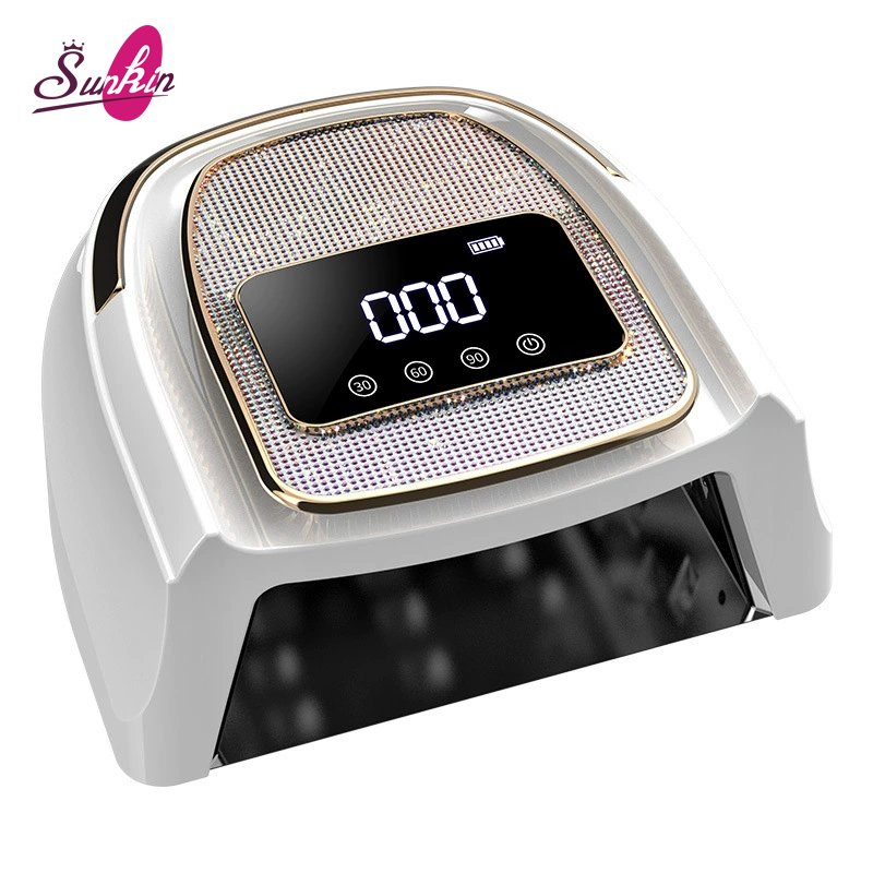 New Portable Design Rechargeable UV LED Nail Lamp 72W Fast Curing Cordless Nail Lamp