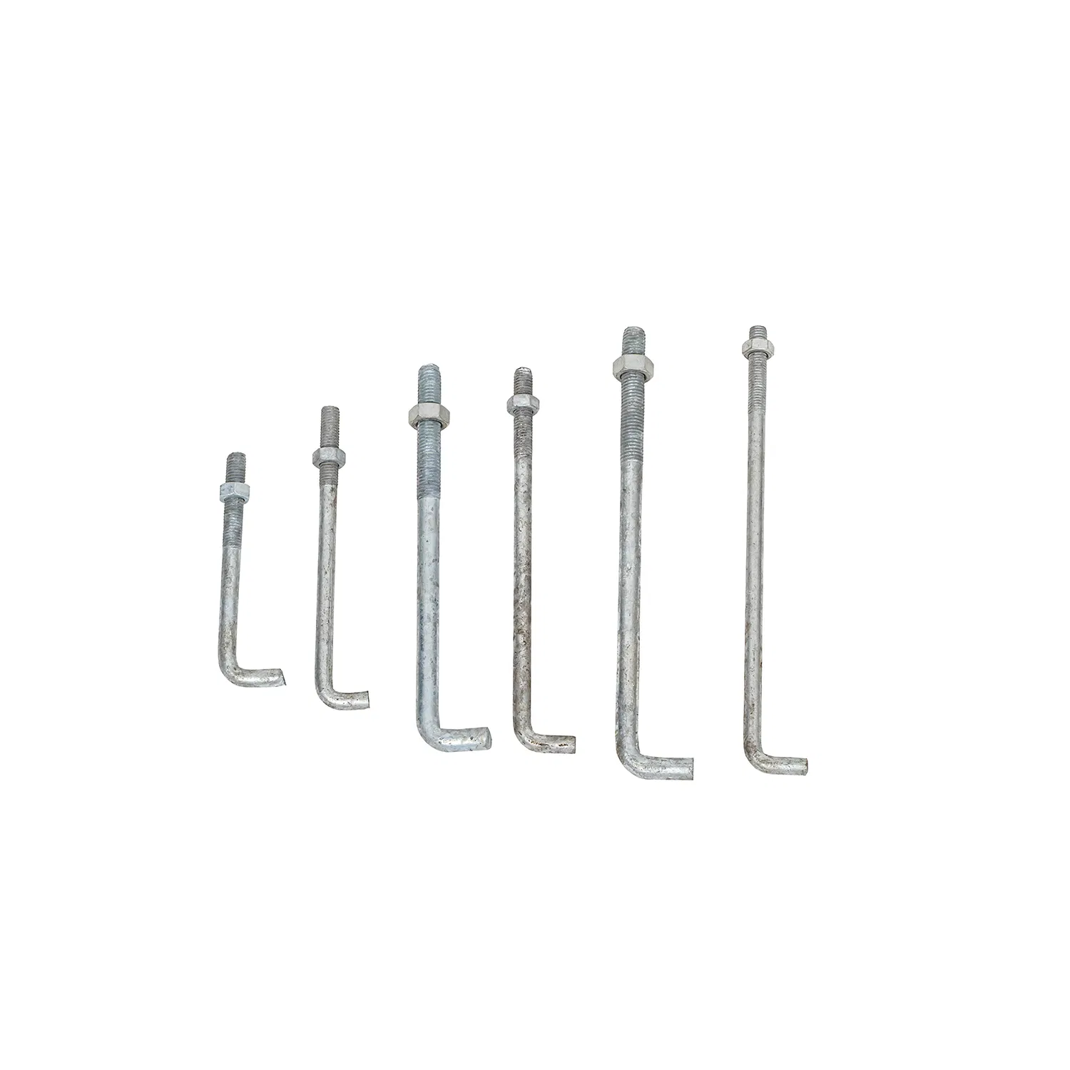 Galvanized Steel Foundation Bolts L Shaped Anchor Bolt for Sale