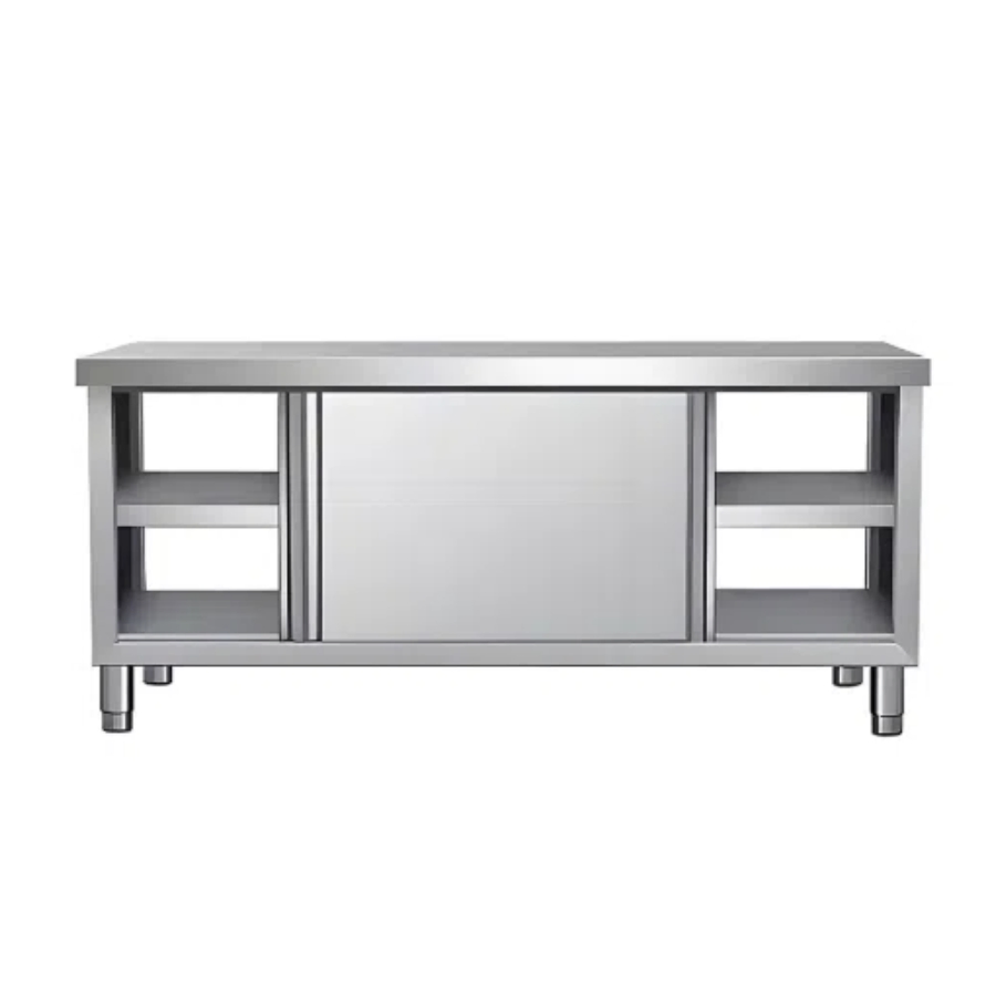 Durable Build Stainless Steel Cupboard and Reliable Refrigeration Worktable