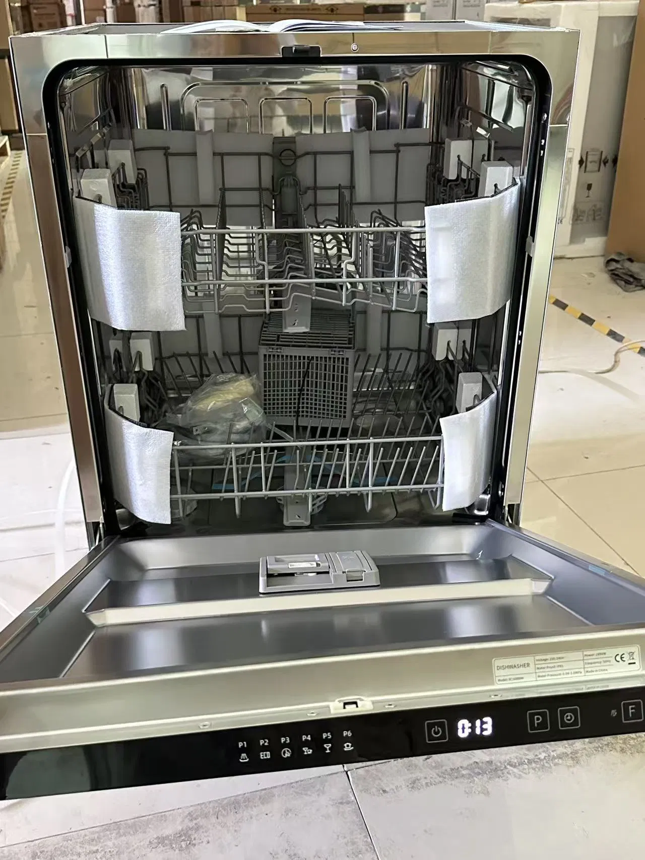 Household Stainless Steel Electric Dishwasher Freestanding Built-in Dishwashers