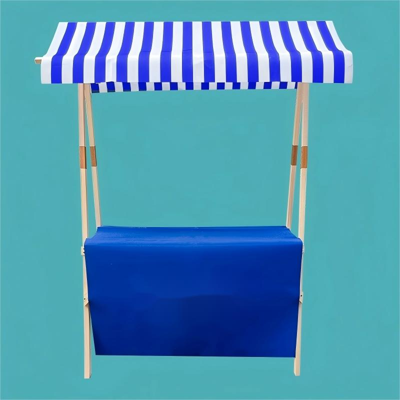 Customizable Market Vertical Folding Floor Standing Advertising Promotion Wooden Stand