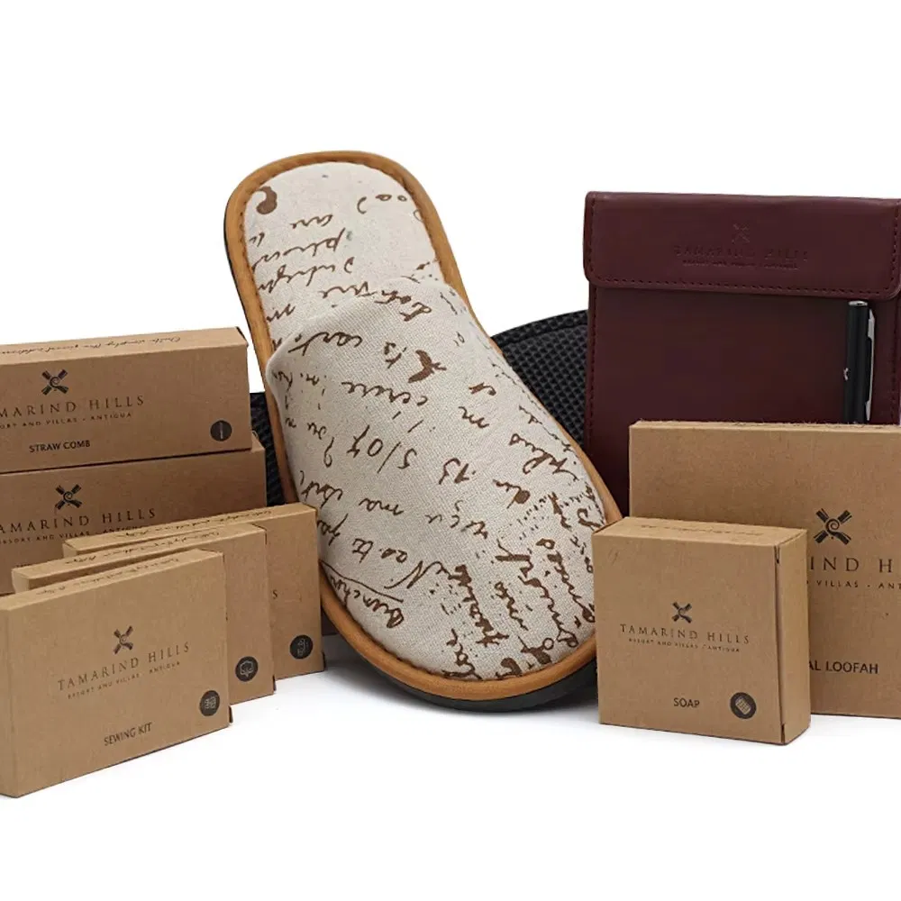 Refined Hotel Amenity Collection with Private Logo and Design