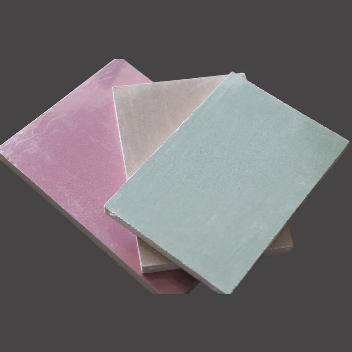 Fire Resistant Plasterboard Unit Weight Gypsum Fiber Board