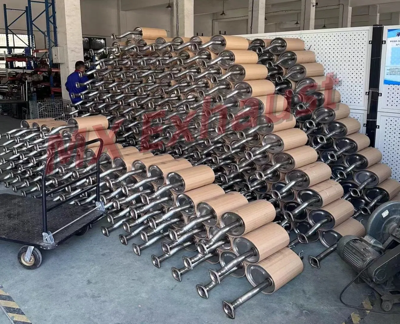 Глушитель прямой установки из нержавеющей стали SS409