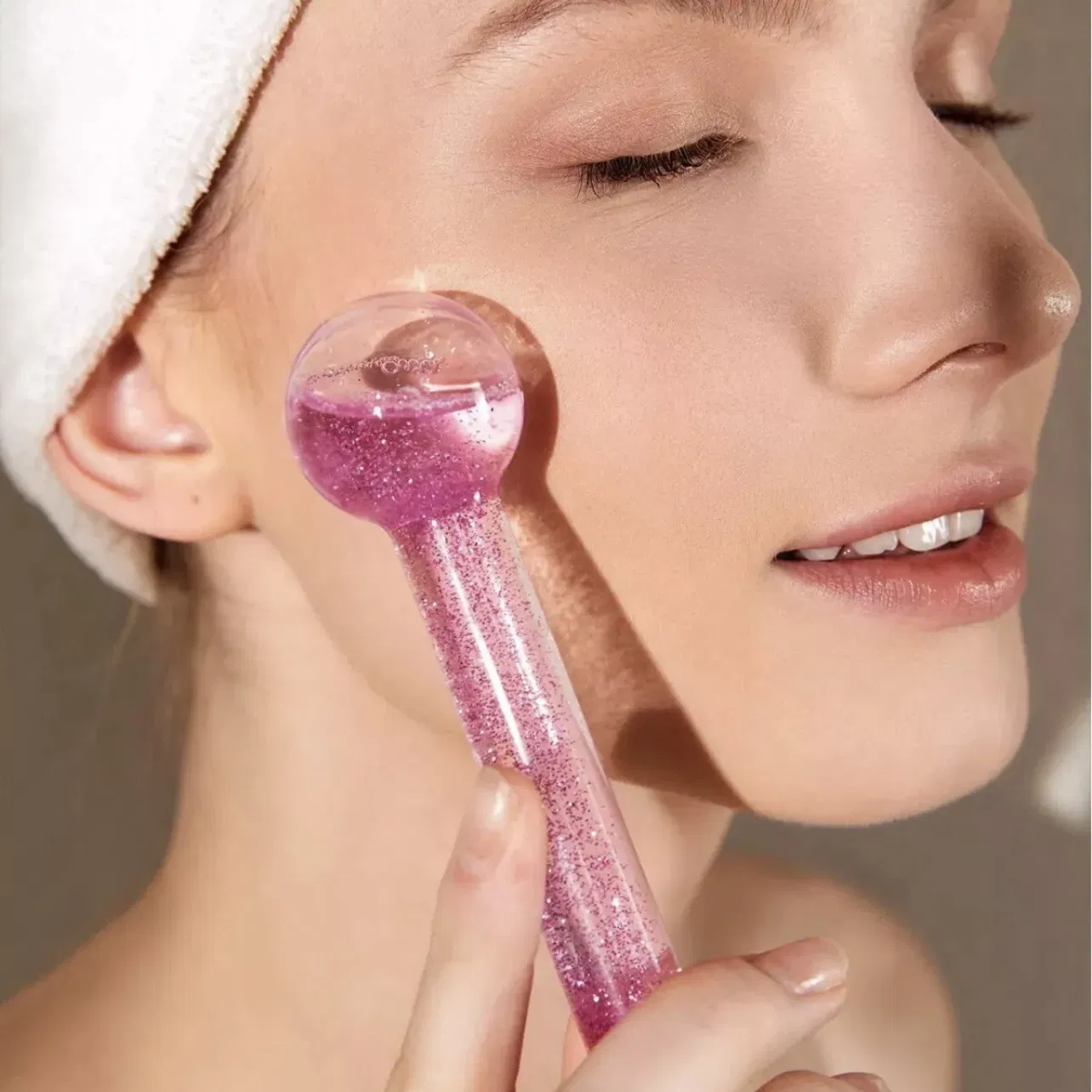 High Borosilicate Cooling Beauty Tool Cryo Facial Ice Globes
