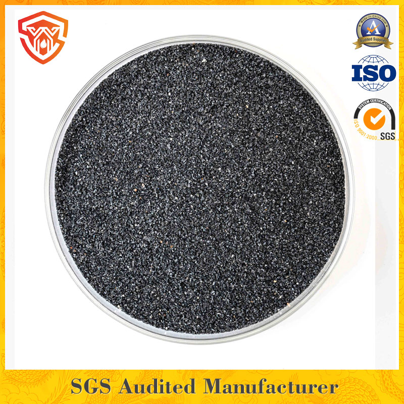1-2mm Copper Slag Sand/Emery Sand Black for Sandblasting Rust Removal Aggregate