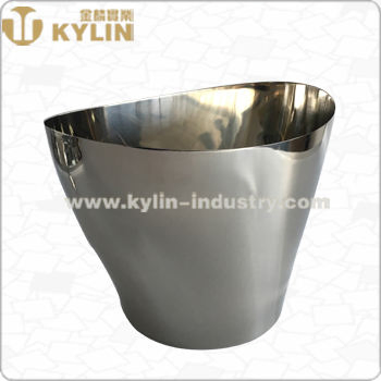 Heteromorphic Double Layer Stainless Steel Ice Bucket