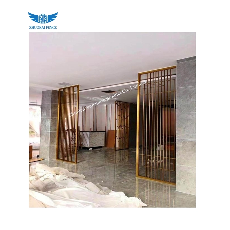 Custom Dubai New Classical Laser Cut Gate Window Metal Room Divider Screen