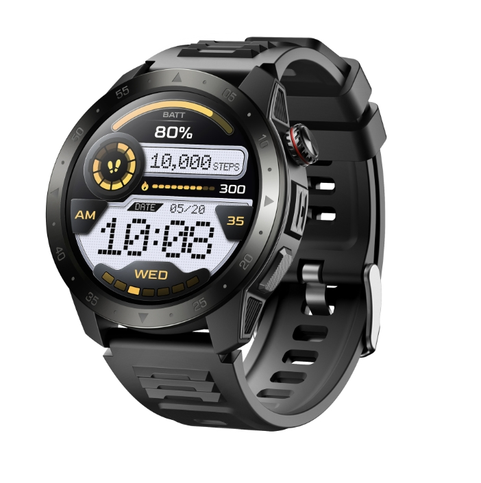 GPS Sports Watch 3ATM Waterproof Heart Rate Monitor Outdoor Smart Bracelet