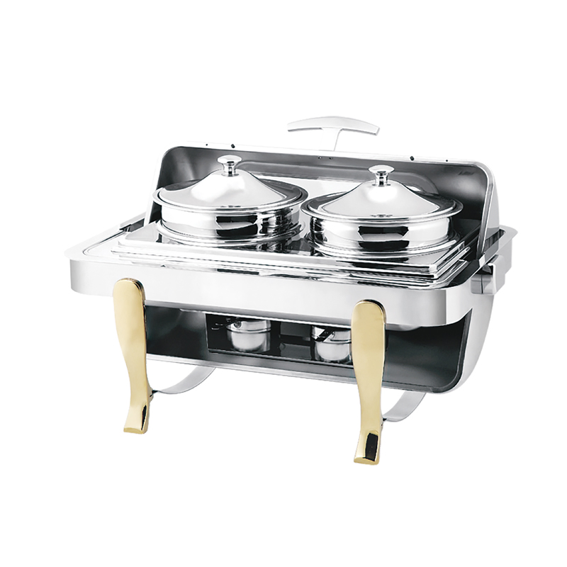 Stainless Steel Saucepan Stove Dripless Round Soup Station Giltlegs